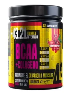 43 SUPPLEMENTS BCAA   COLAGENO 700GRS / 75 SERV