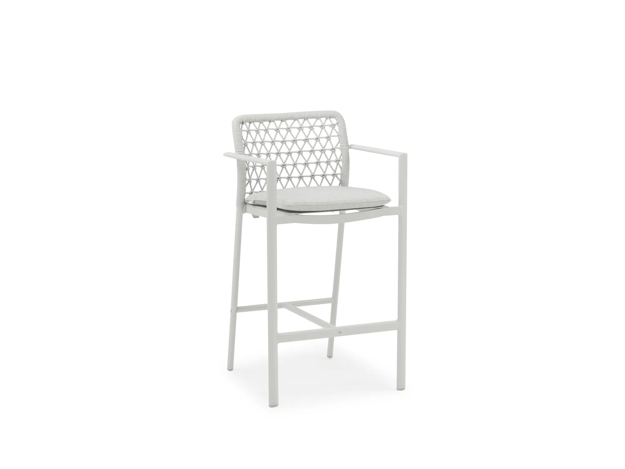 Amberly Counter Stool in Light Grey