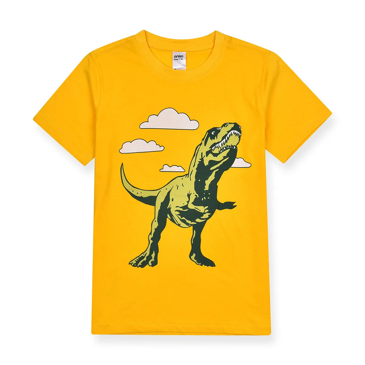 ANK Dinosaur Mustard Shirt 10203