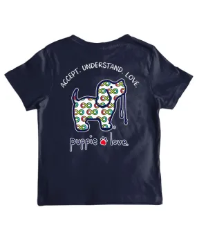 AUTISM ACCEPTANCE PUP, YOUTH SS (PRINTED TO ORDER)