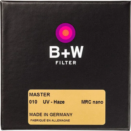 B W 67mm #010 MASTER UV-Haze MRC Nano Filter