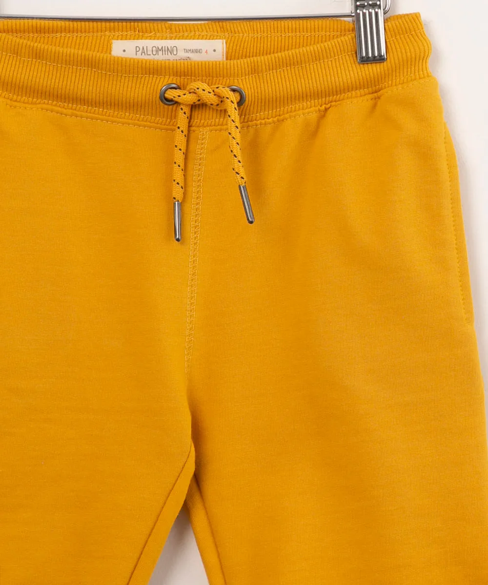 Baby C Mustard Bermuda Shorts 10167