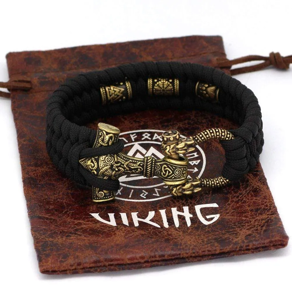 Bracelet Mjolnir version OR