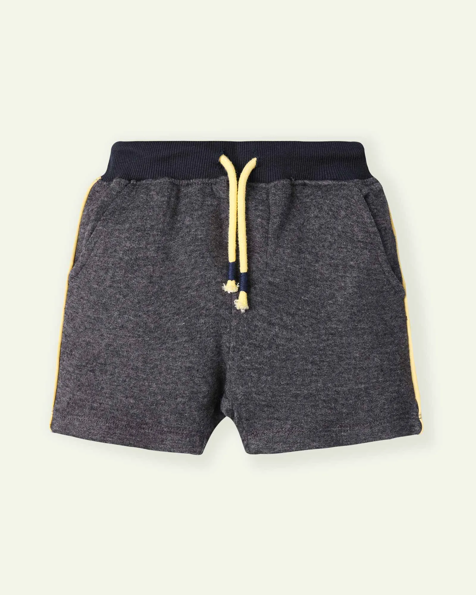 Charcoal Grey Pull Up Shorts