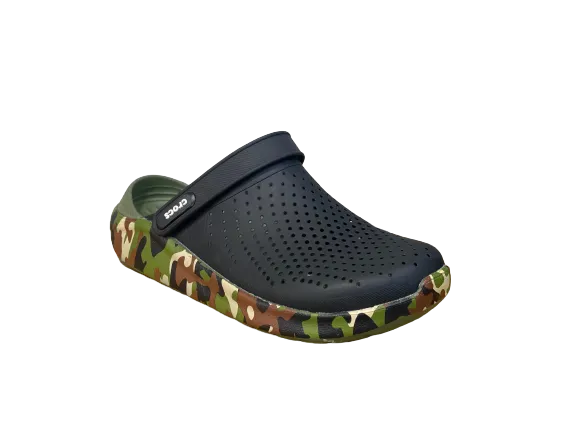 crocs noir avec semelle para