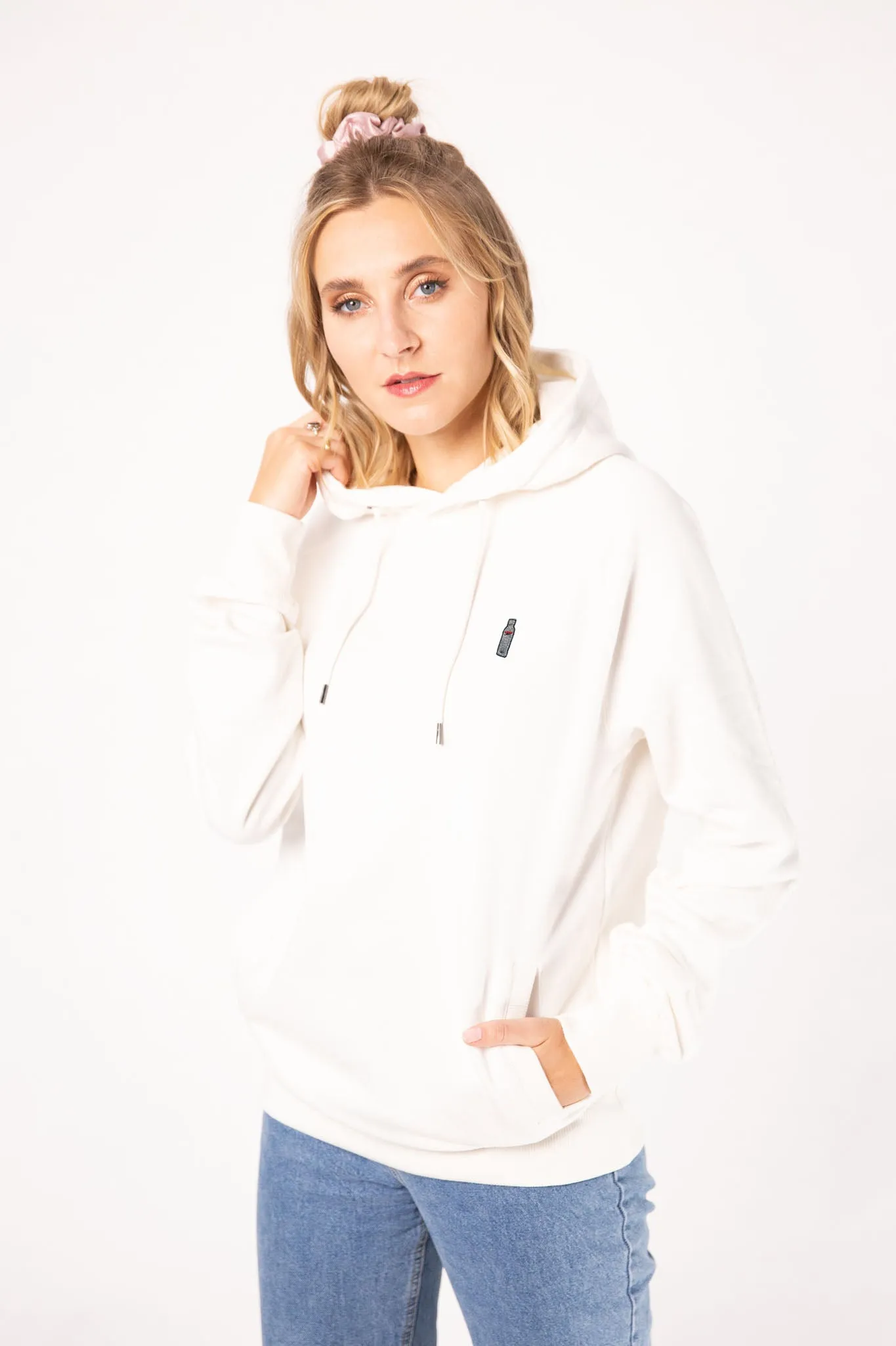 DANZKA | Bestickter Bio-Baumwoll Frauen Hoodie