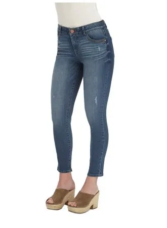 Democracy Luxe Touch Midrise Modern "AB" Solution Ankle Skimmer Jean