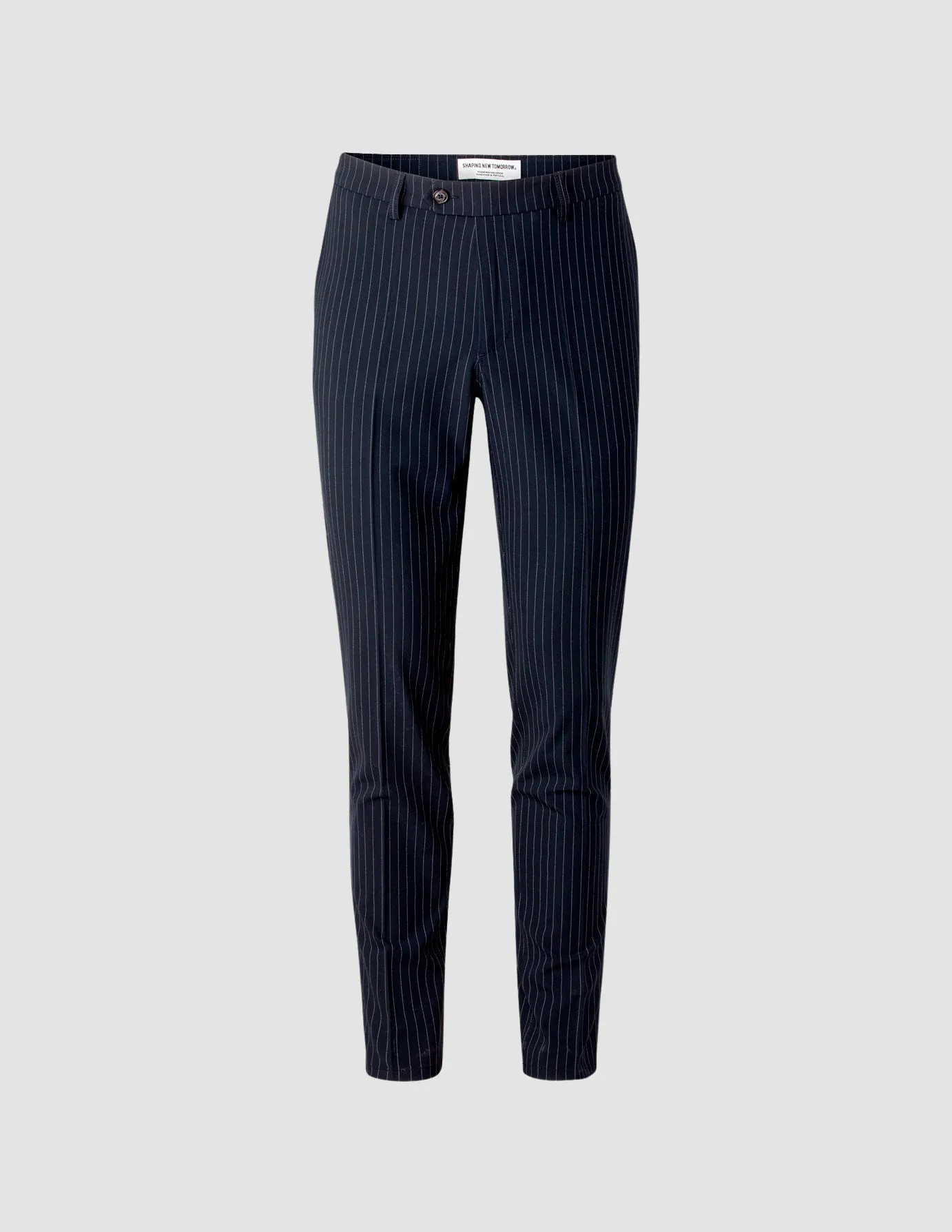 Essential Suit Pants Regular Navy Pinstripe