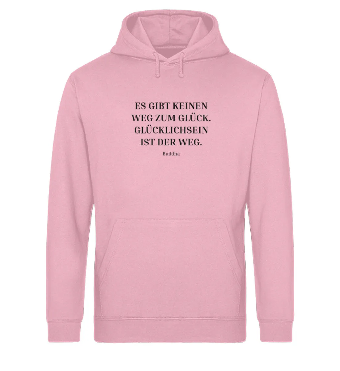 Glücklich Bio Hoodie Unisex