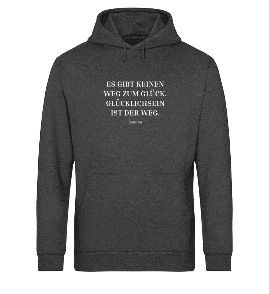 Glücklich Bio Hoodie Unisex