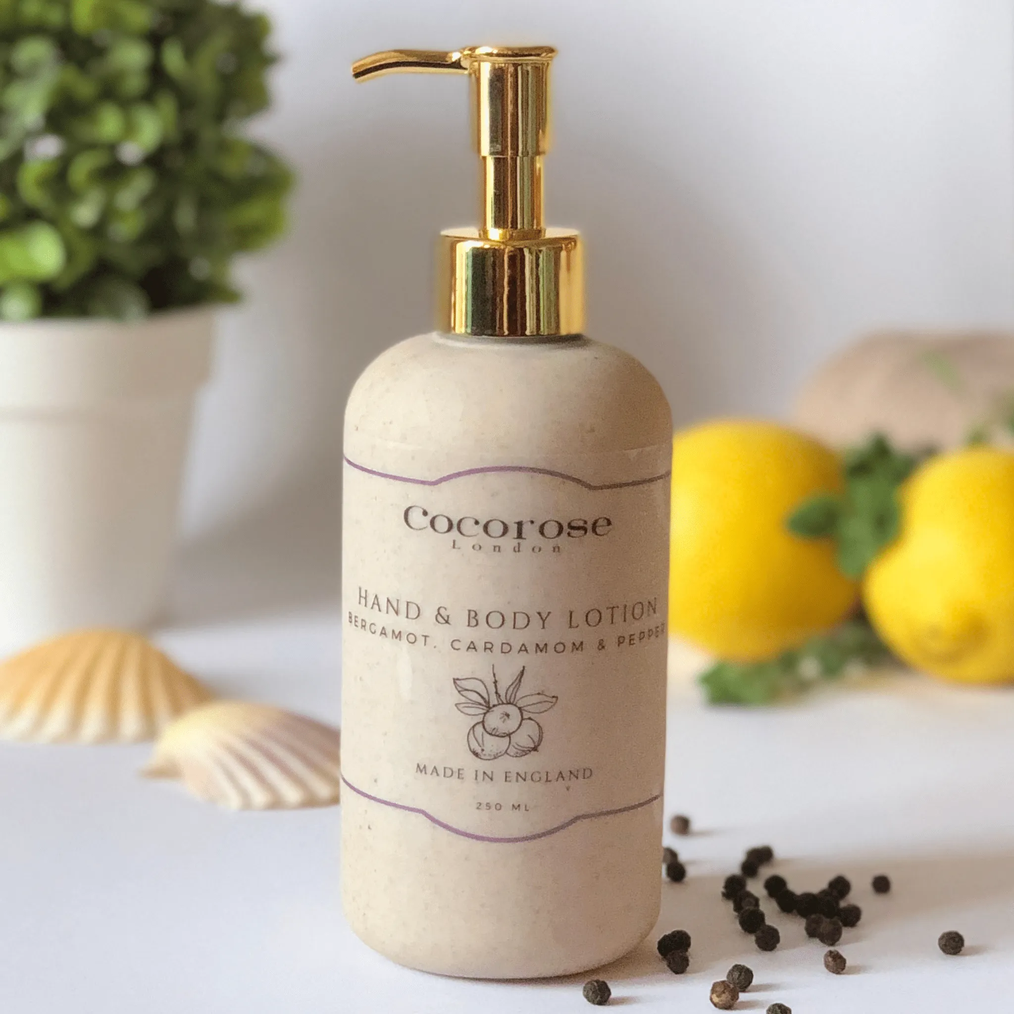 Hand & Body Lotion - Bergamot, Cardamom & Pepper