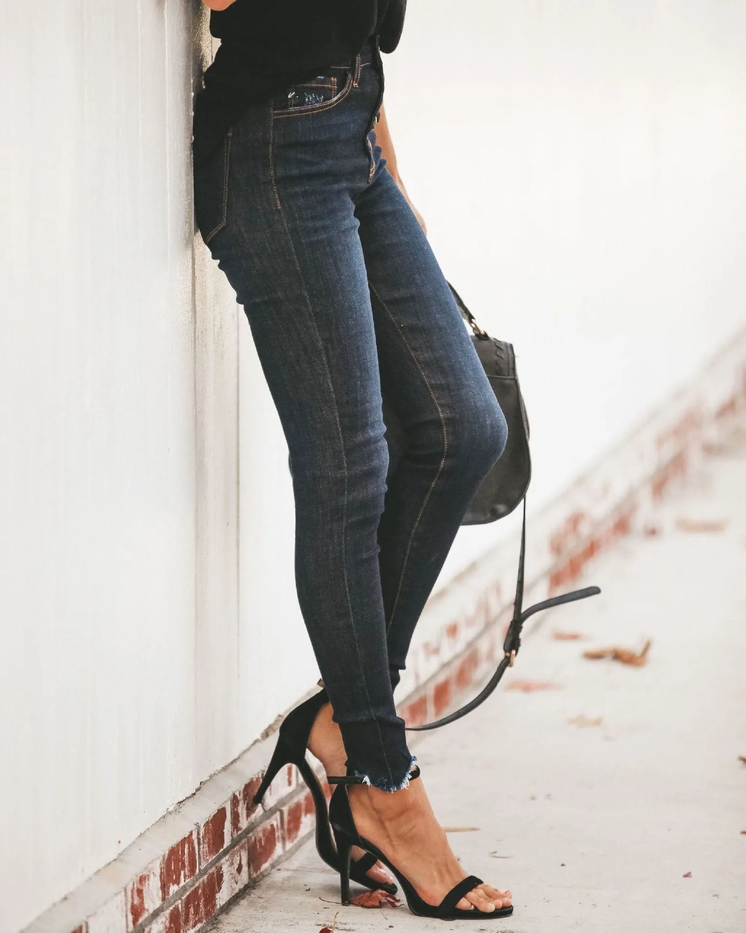 High Waist  Stretch Classic Jeans