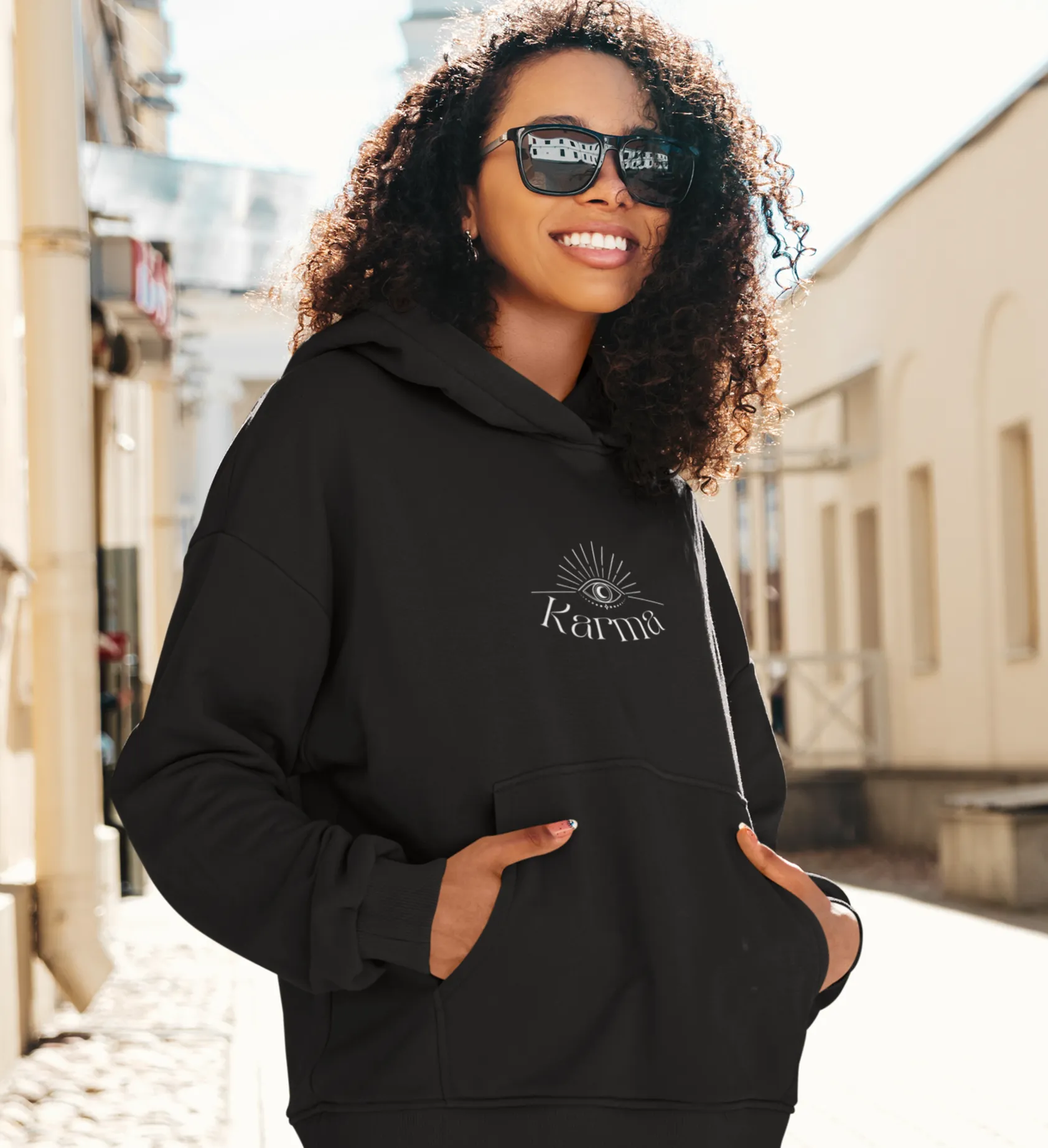 HigherBlanks Premium Hoodie | Karma