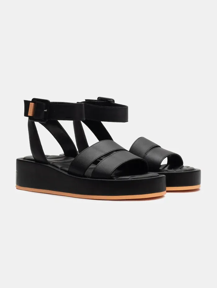 HOFF | SANDALIAS MUJER | SANDALIA TIRAS TOWN BLACK | NEGRO