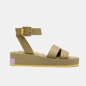 HOFF | SANDALIAS MUJER | SANDALIA TIRAS TOWN KHAKI | CAQUI