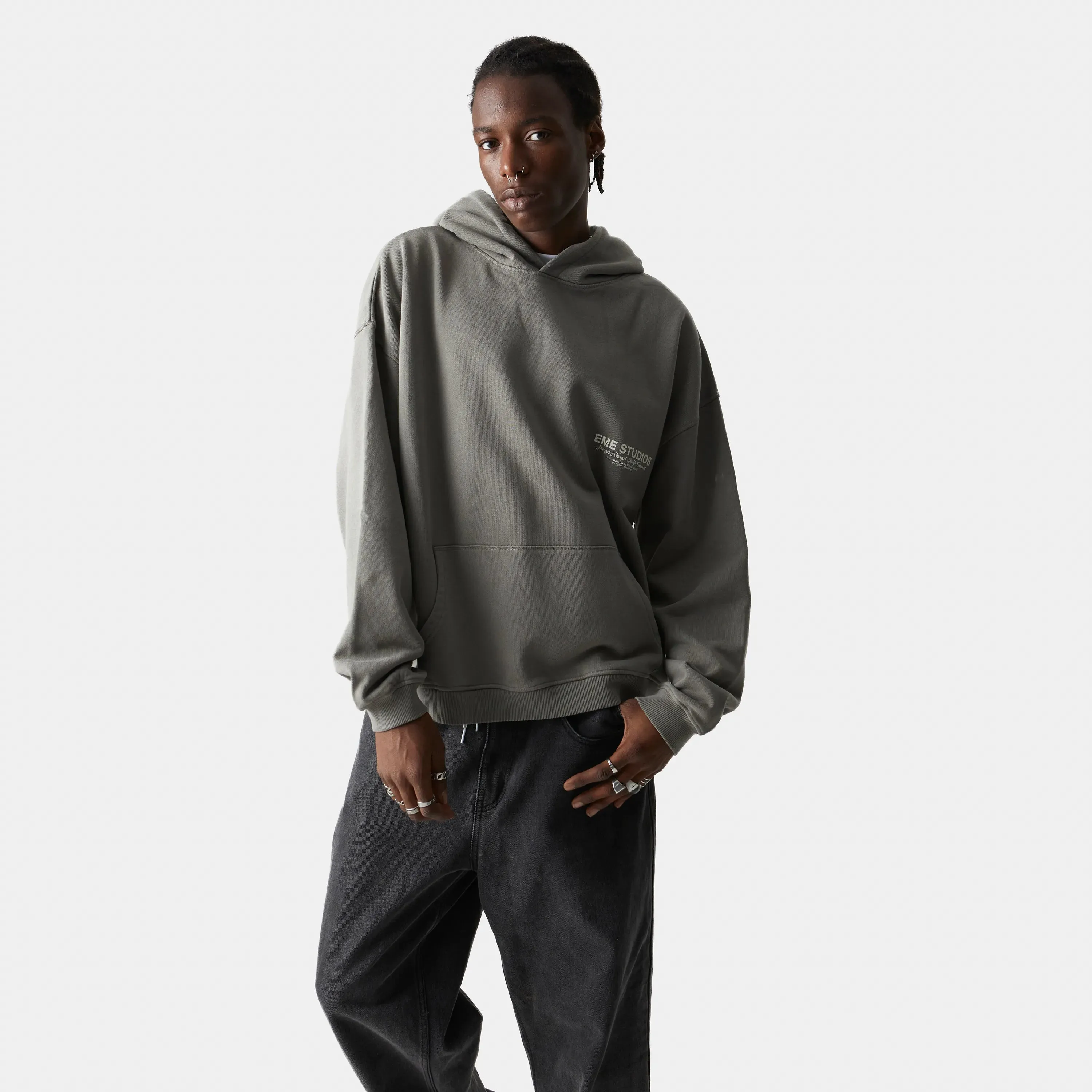 Iconic Laurel Oversized Hoodie