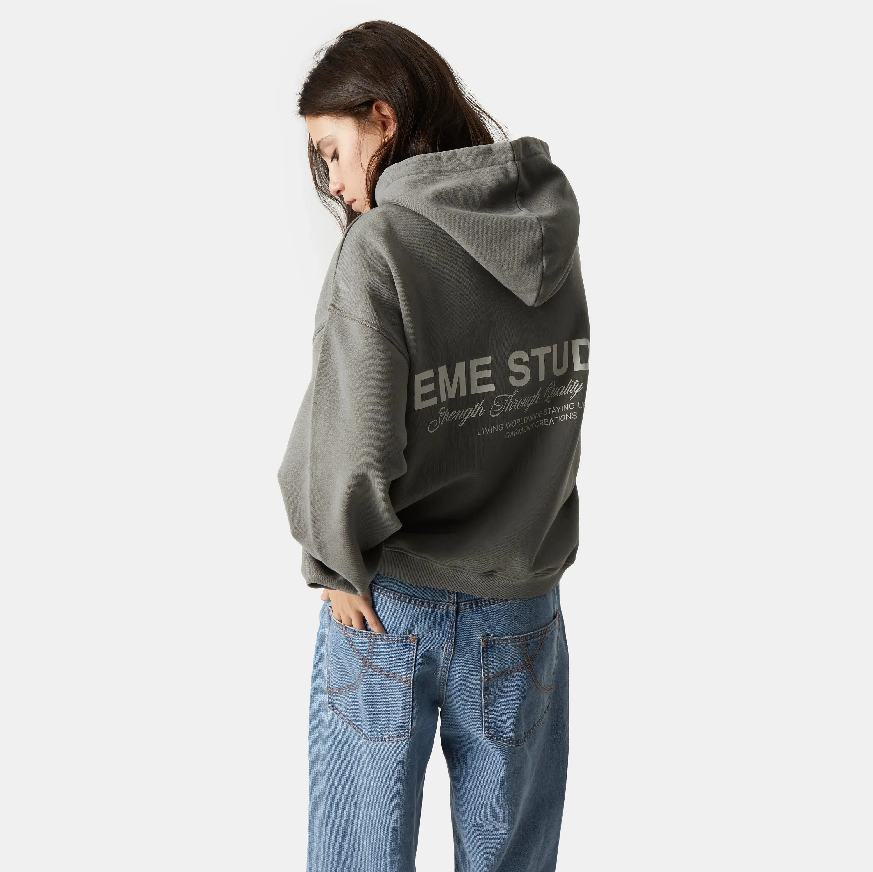 Iconic Laurel Oversized Hoodie