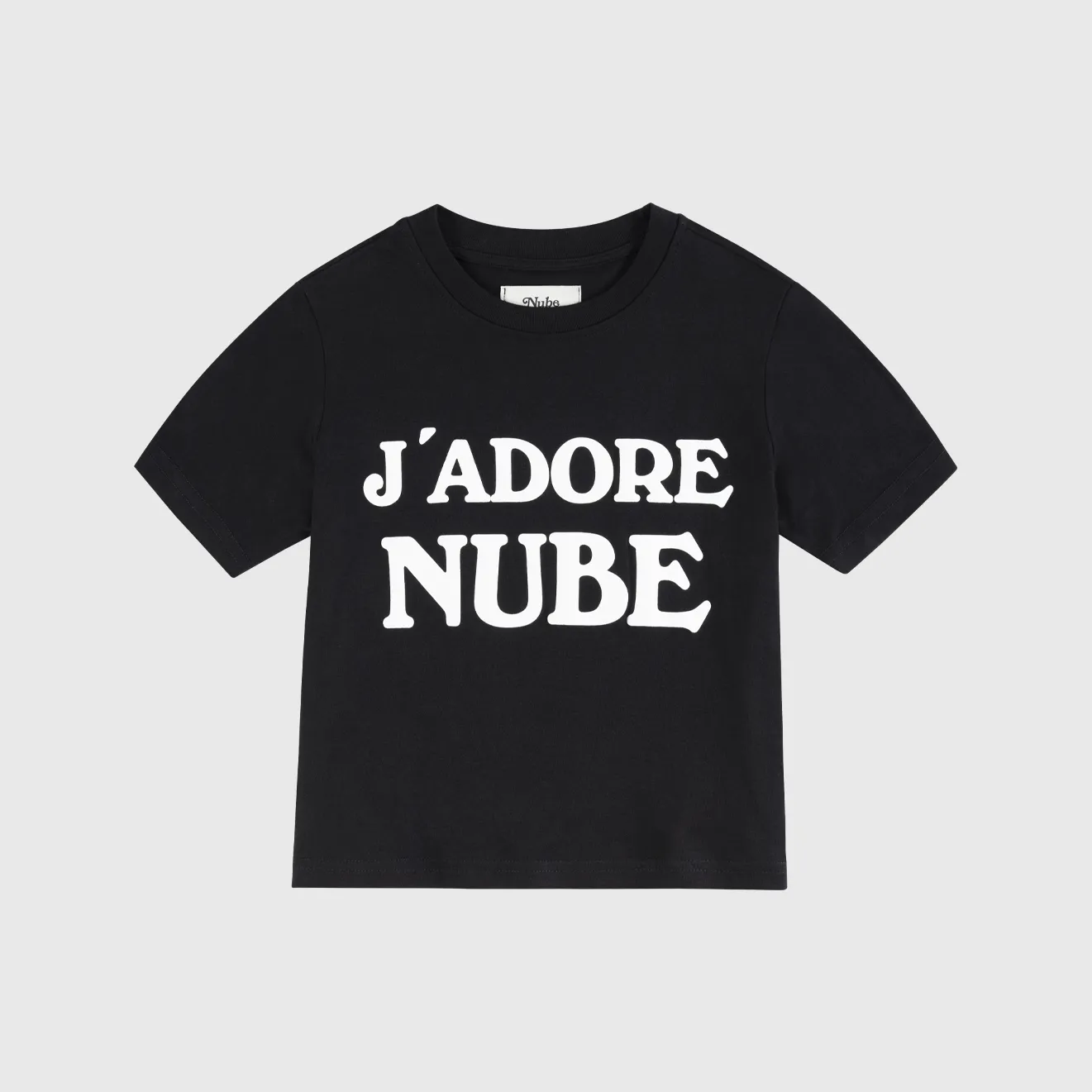 J'adore Nube Black Baby Tee