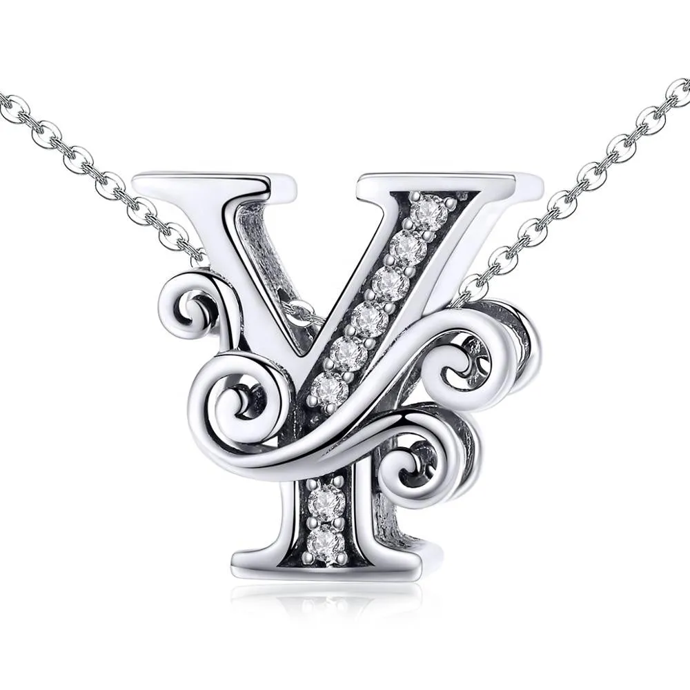 Letter Y Initial Alphabet Charm