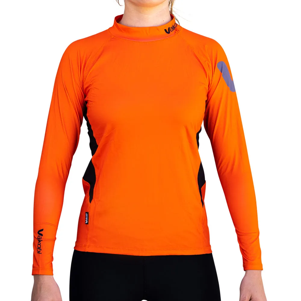 Long Sleeve Rash Top - Orange