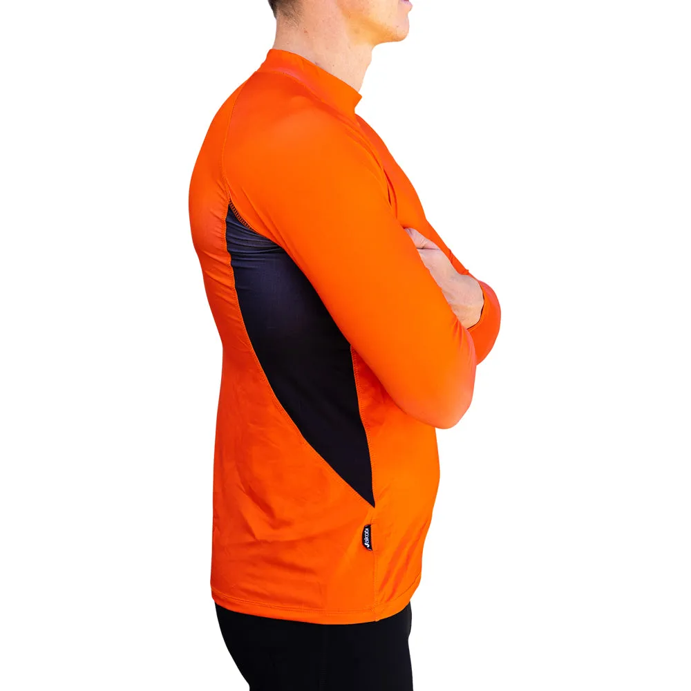 Long Sleeve Rash Top - Orange