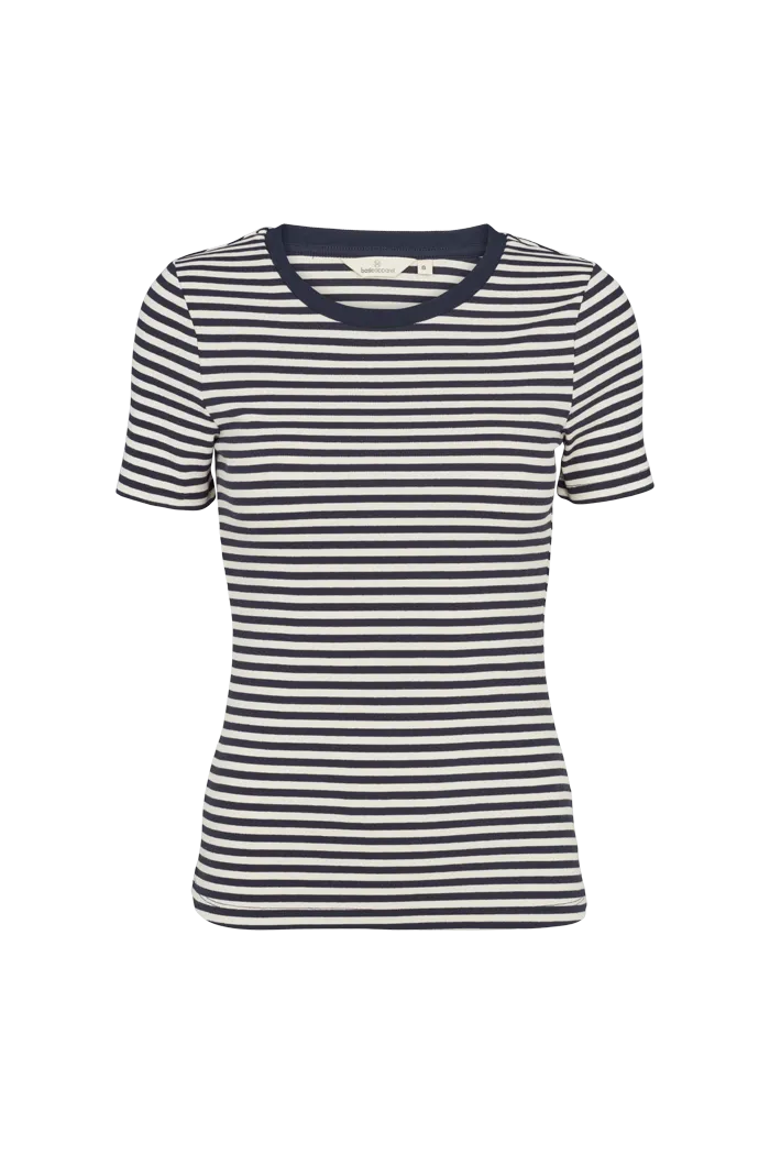 Ludmilla O-Neck - Birch/Navy