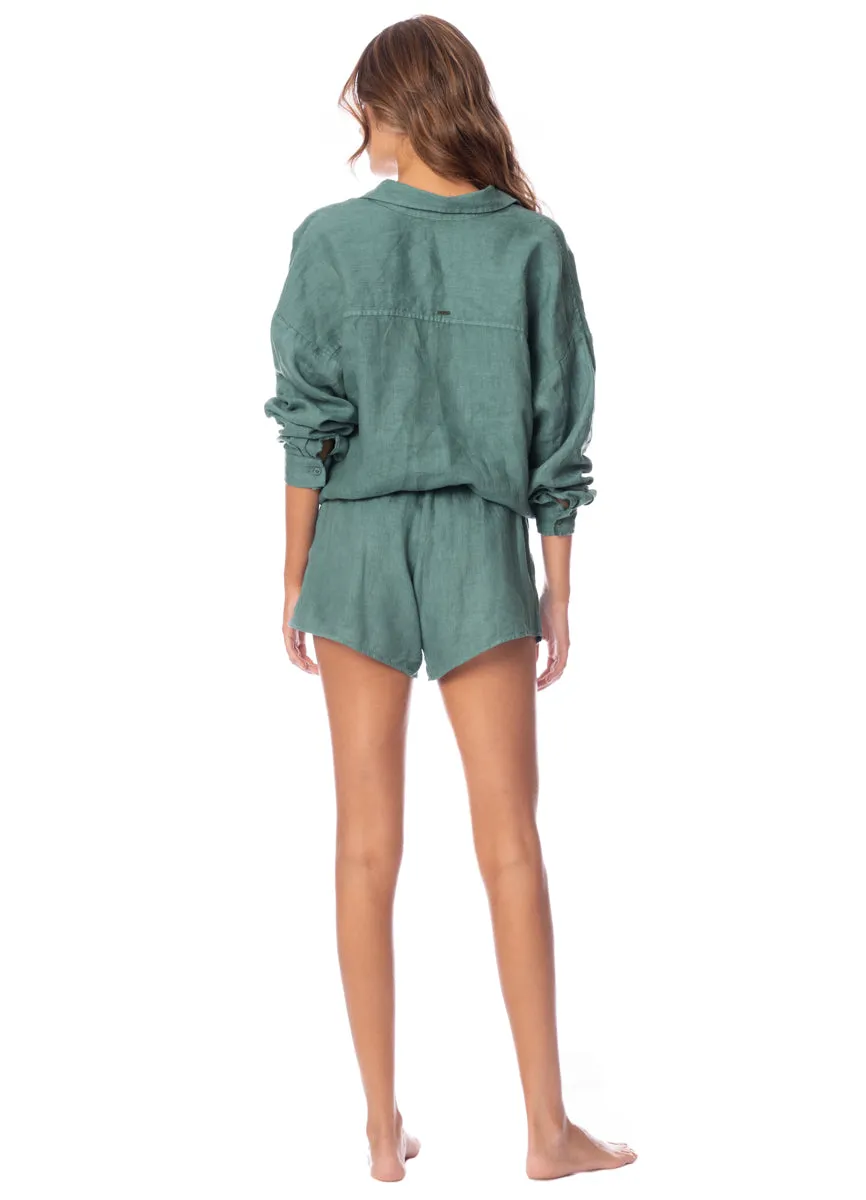 Maaji Eucalyptus Green Larissa Long Shirt