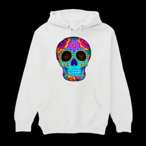 Psychedelic Sugar Skull Hoodie