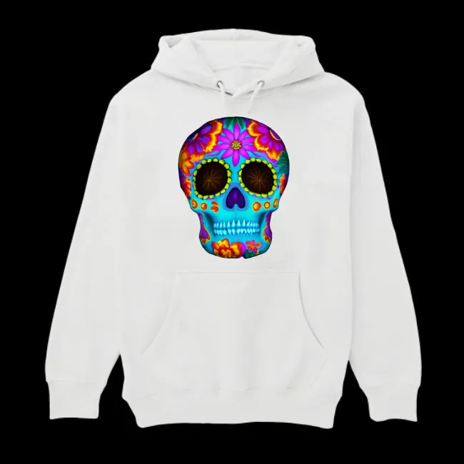 Psychedelic Sugar Skull Hoodie