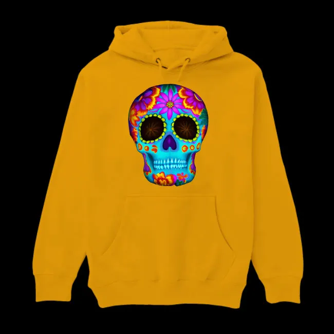 Psychedelic Sugar Skull Hoodie