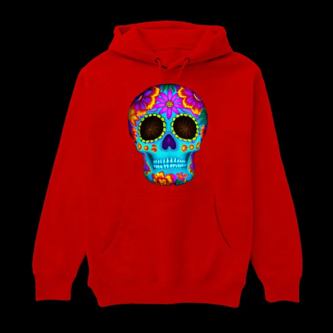 Psychedelic Sugar Skull Hoodie