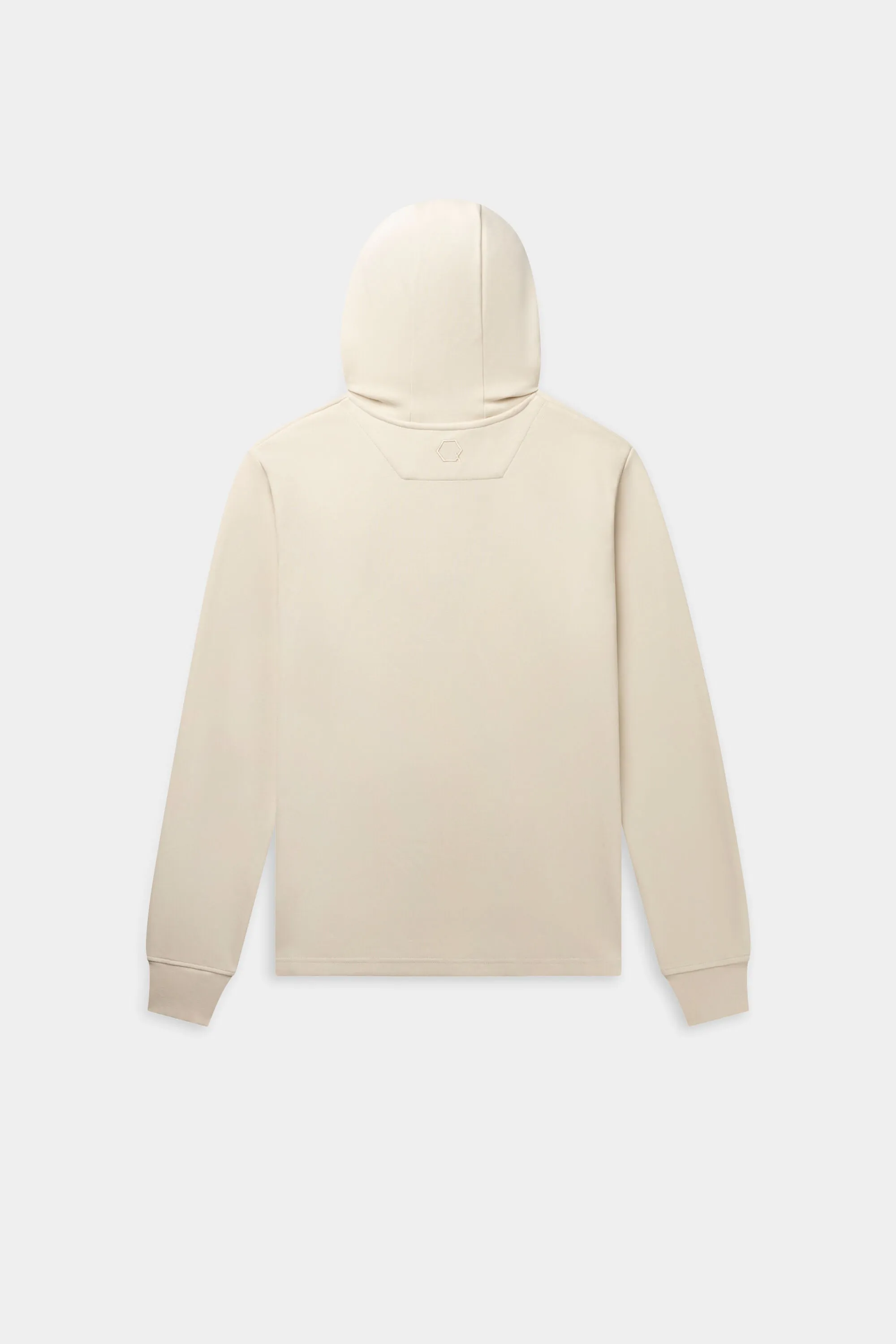 Q-Series Regular Fit Hoodie White Swan