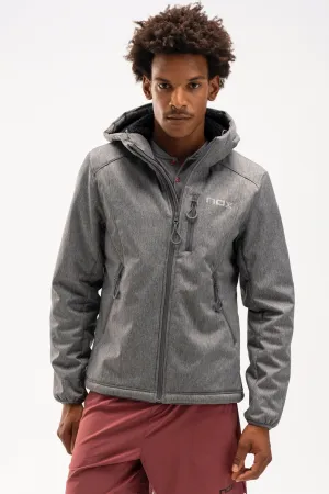 SOFTSHELL deportivo hombre PRO gris